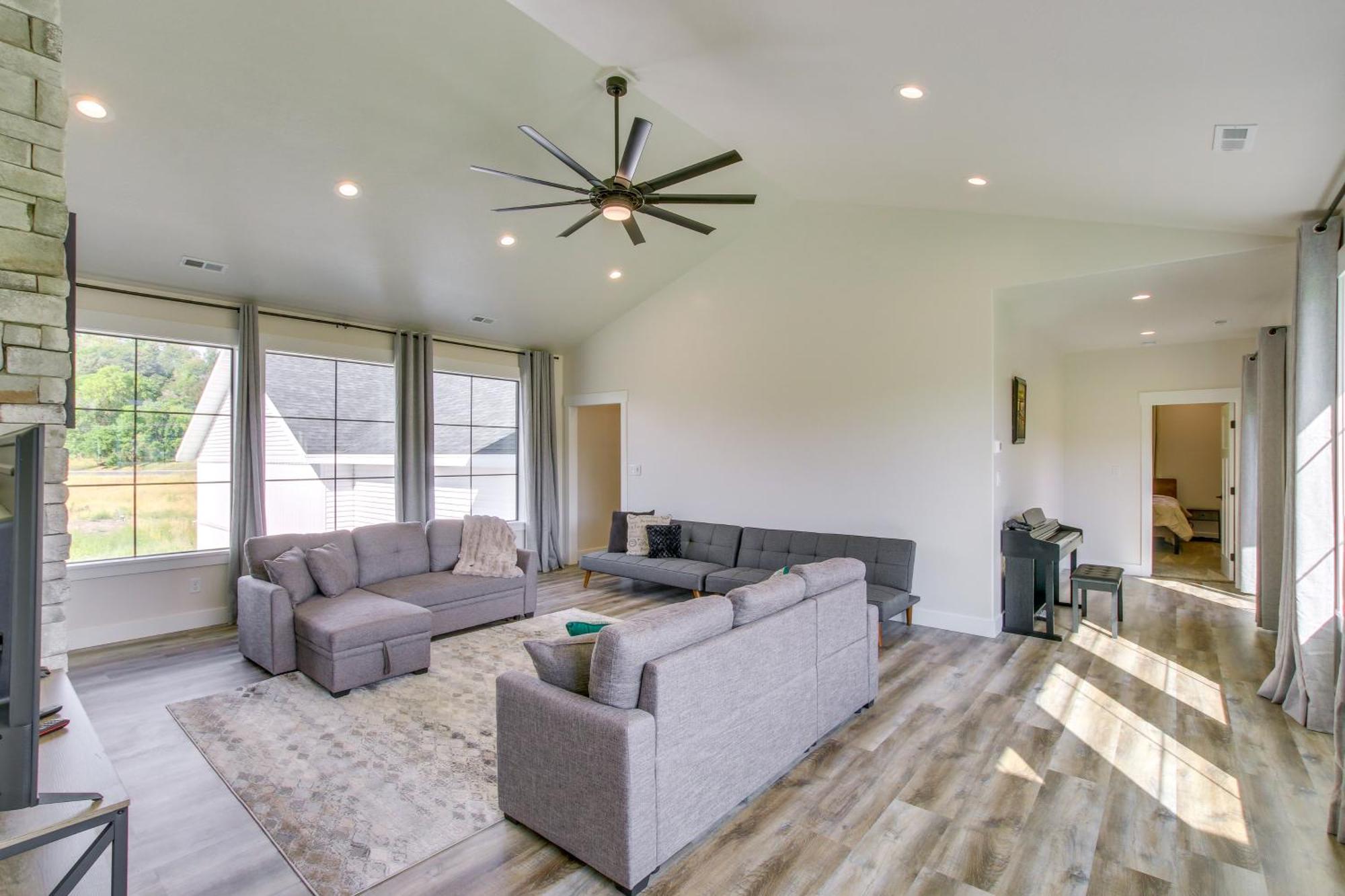 Spacious Idaho Home On Scenic Cub River! Preston Экстерьер фото